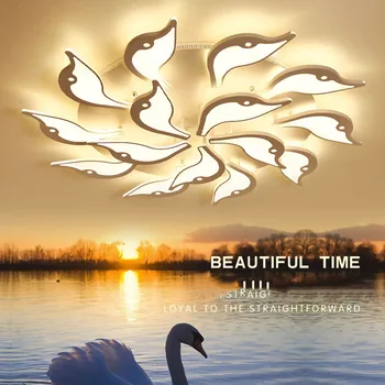 

Acrylic Modern ceiling lights for living room bedroom White Simple Plafon led ceiling lamp home lighting fixtures AC85-260V