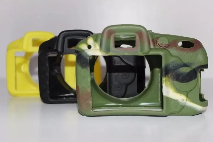 Новый чехол для камеры Мягкий силиконовый резиновый Nikon D3300 D3200 D3100 D90 D5300 защитный