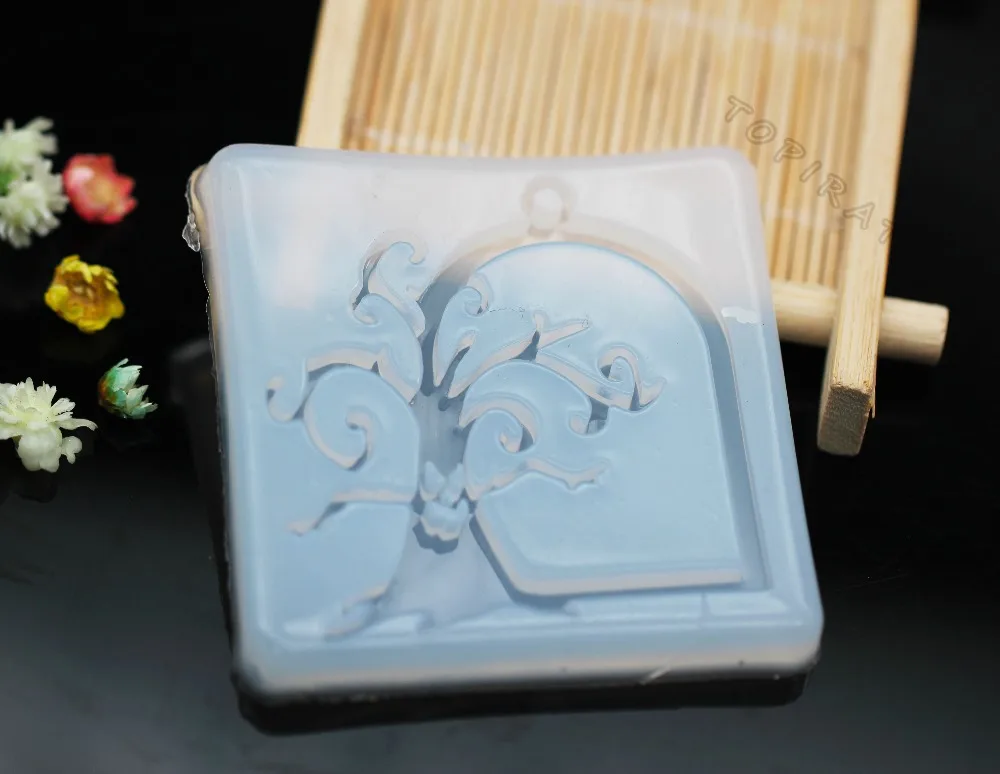 

1pcs Jewelry Resin Silicone Mold Frame Cage Tree Pendant Jewelry Making Pendant DIY Craft Jewelry Making Accessory Gift