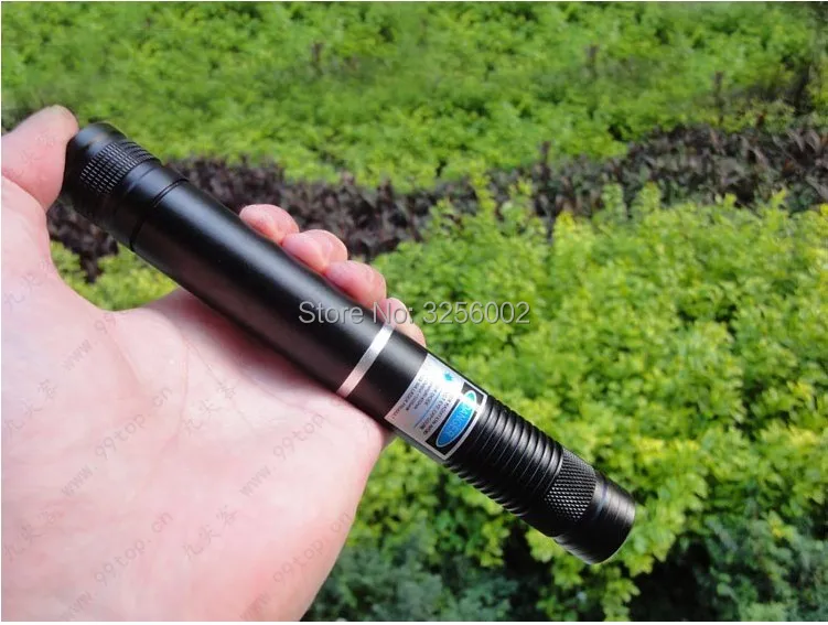 

HOT! high quality Military 500000m 5in1 450nm Blue Light Laser pointers SOS Flashlight Beam PPT 5 star caps+gift lazer Hunting
