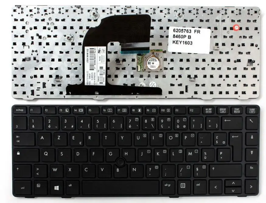 Клавиатура для HP Elitebook 8460P 8460W 8470p 8470w ProBook 6460b 6465b 6470b 6475b