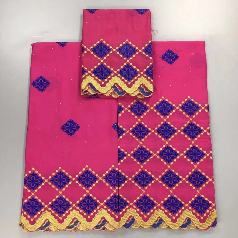 

3PCS/set Latest cloth African cotton embroidery lace fabric Swiss voile lace fabric for party New design Swiss Cotton fabric