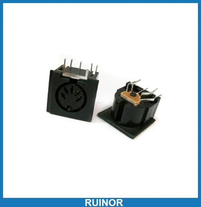 

150 PCS x PKG12,PCB Panel Mount MIDI Female DIN5 Jack Jacks,D501