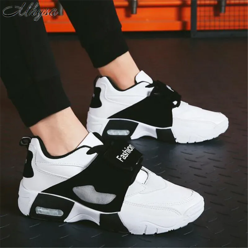 Mhysa 2019 new men's casual shoes lightweight spring autumn comfortable fashion thick bottom trend non-slip wear sneakers L250 Mhysa 2019 new men's casual shoes lightweight spring autumn comfortable fashion thick bottom trend non-slip wear sneakers L250