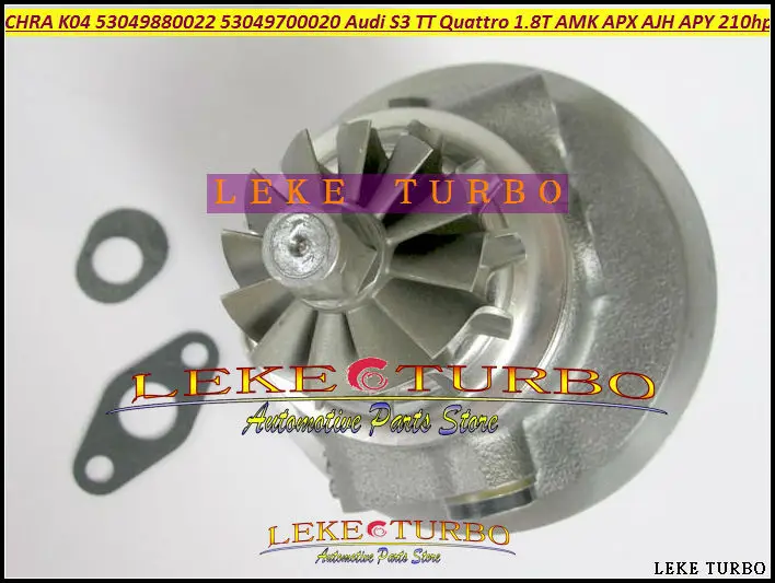 TURBO Cartridge CHRA K04 22 53049700022 53049880022 53049700020 53049880020 Turbocharger For AUDI S3 TT Quattro 1.8T AMK APX AJH APY 1.8L 210HP (6)