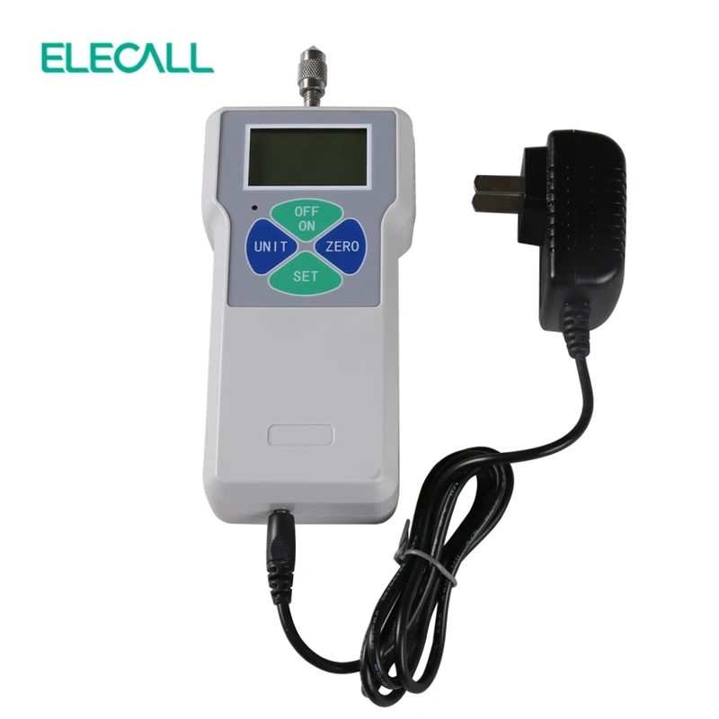 ELECALL ELK-500 Цифровой Динамометр Измерение силы инструменты тестер тяги цифровой толкатель манометр метр