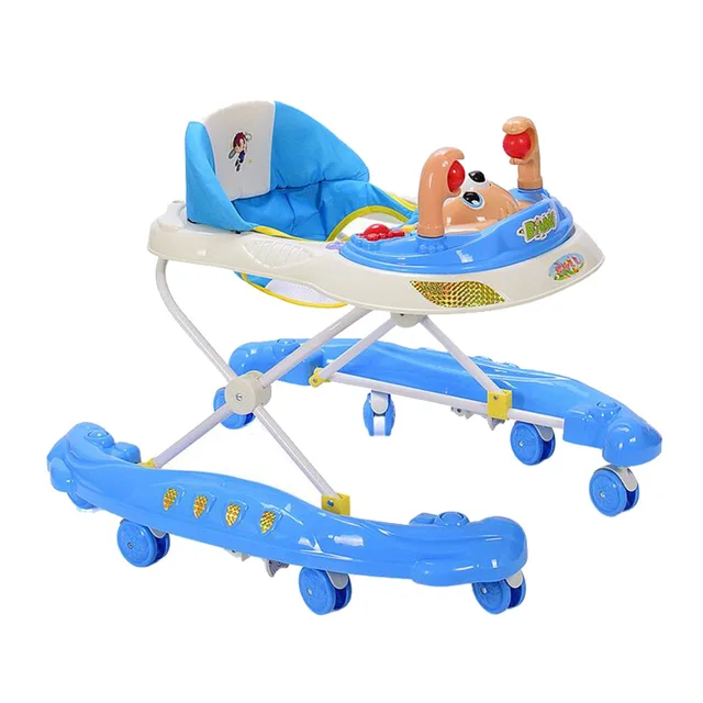 Baby Walker Adjustable Baby Walker Stroller Multifunction Foldable