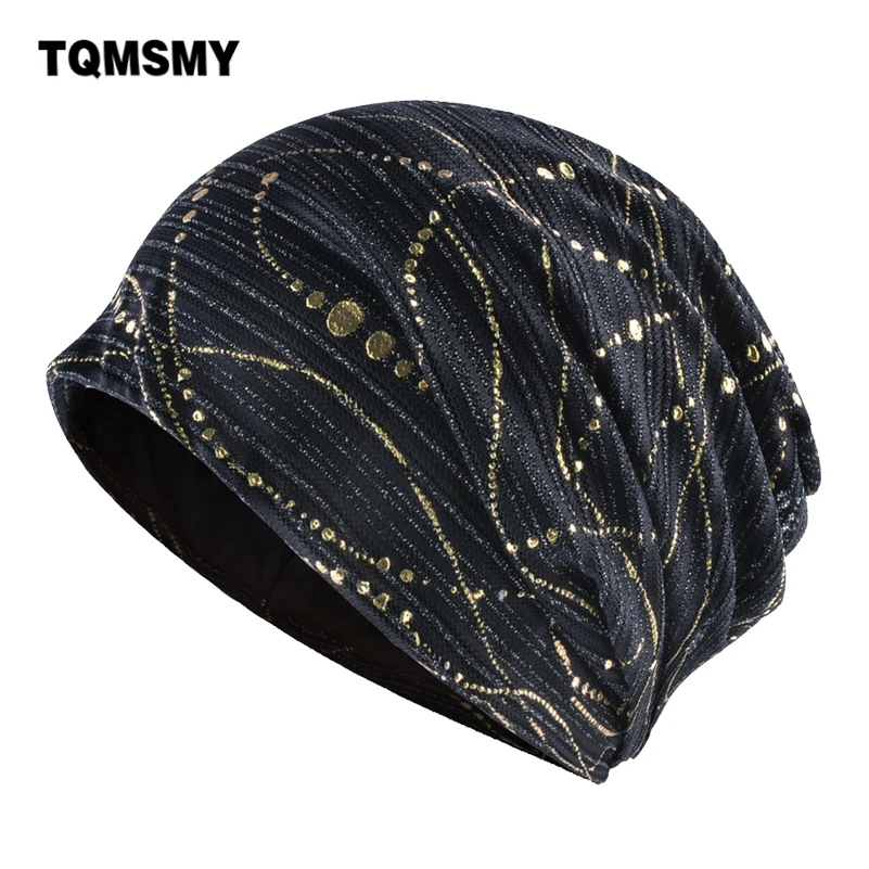 

TQMSMY Breathable Female Summer Lace Floral Parttern Beanies Womens Slouchy Hats Hip Hop Beanies Vintage Women Sun Hats TMC100