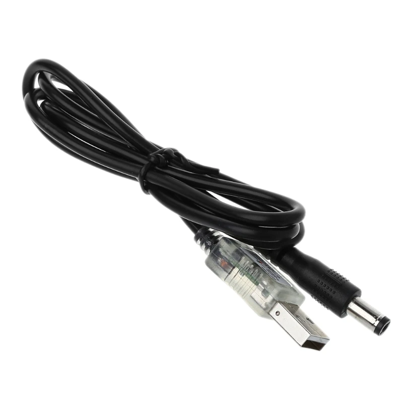 OOTDTY новый черный USB 5 В до 8 4 в зарядный кабель питания для велосипеда LED головной