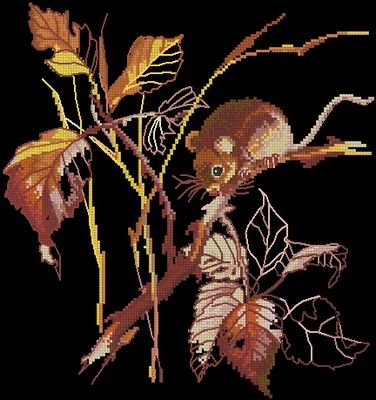 

Needlework,DIY Cross Stitch,Sets For Embroidery kits,11CT&14CT,The little mouse in the night