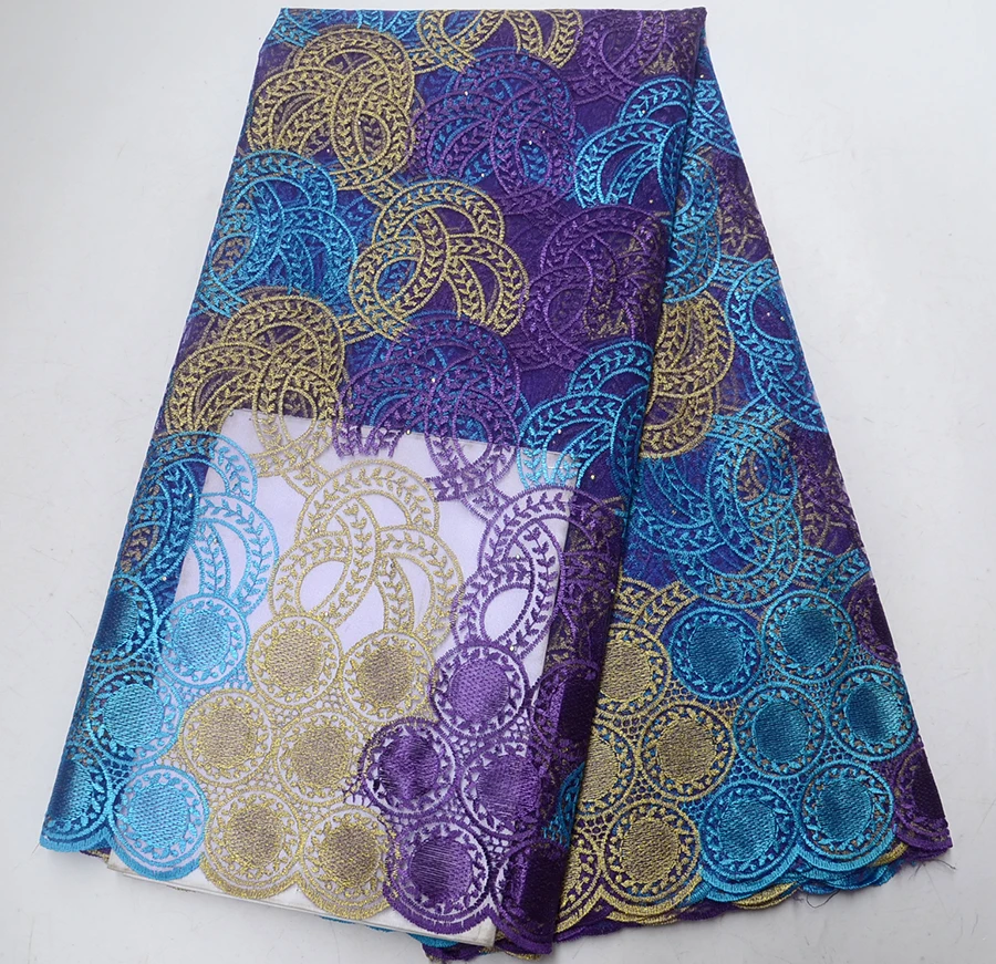 

blue african lace fabrics 5yard Peach guipure lace fabric 2018 high quality african cord lace fabric for wedding dresses