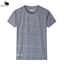 Brand Mens T-Shirt With Printing Tight Cooldry T Shirt For Mens Breathable Crossfit Ice-Cool TShirt Blue And White T-Shirts