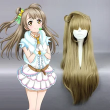 Аниме Love Live School idol Project косплей парик kotori minami Косплей парики термостойкие синтетические карнавальные вечерние парики на Хэллоуин