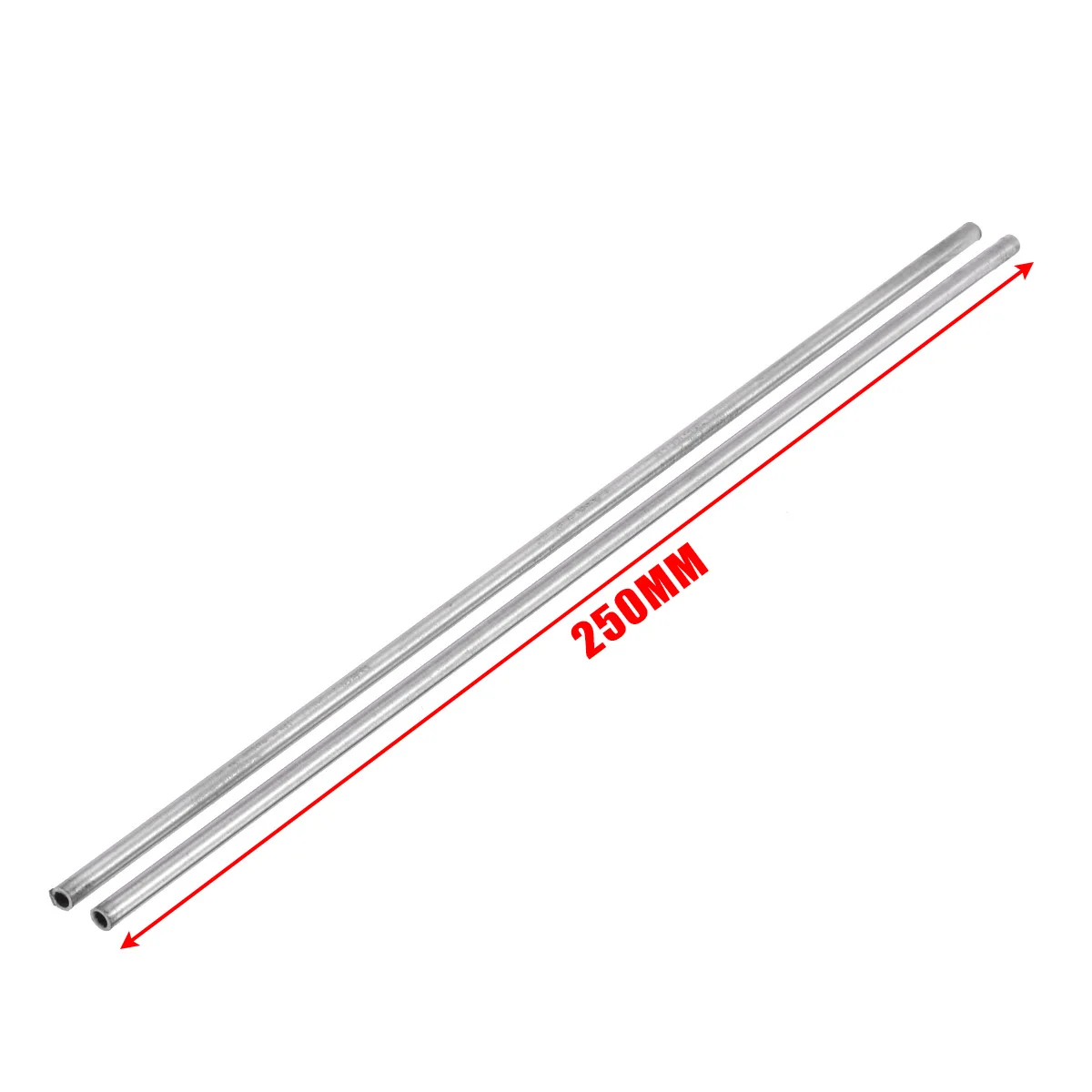 2Pcs 304 Stainless Steel Capillary Tube with Corrosion Resistance 4mm OD 3mm ID 250mm Length High Quality