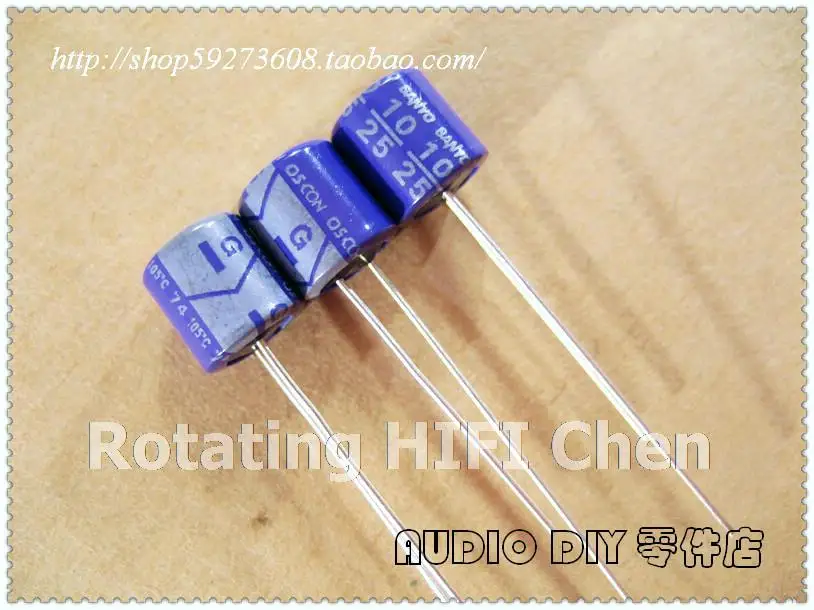 SANYO OS 25V 10UF AUDIO Grade Electrolytic Capacitors 10 pcs// 20 pcs //50pcs