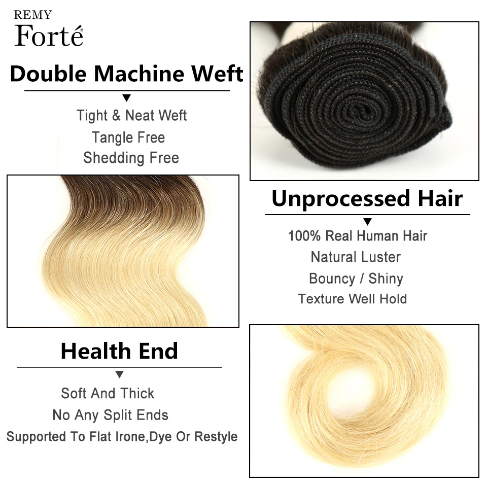 Remy Forte 30 Inch Bundles Hair Extension Brazilian Hair Weave Bundles Body Wave Bundles 613 Bundles Ombre Color Hair vendors Remy Forte 30 Inch Bundles Hair Extension Brazilian Hair Weave Bundles Body Wave Bundles 613 Bundles Ombre Color Hair vendors