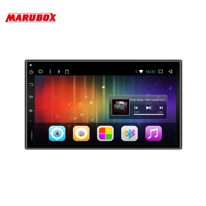 Автомобильный мультимедийный плеер Marubox 7A705DT3 универсальный на Android 7 1 четыре ядра