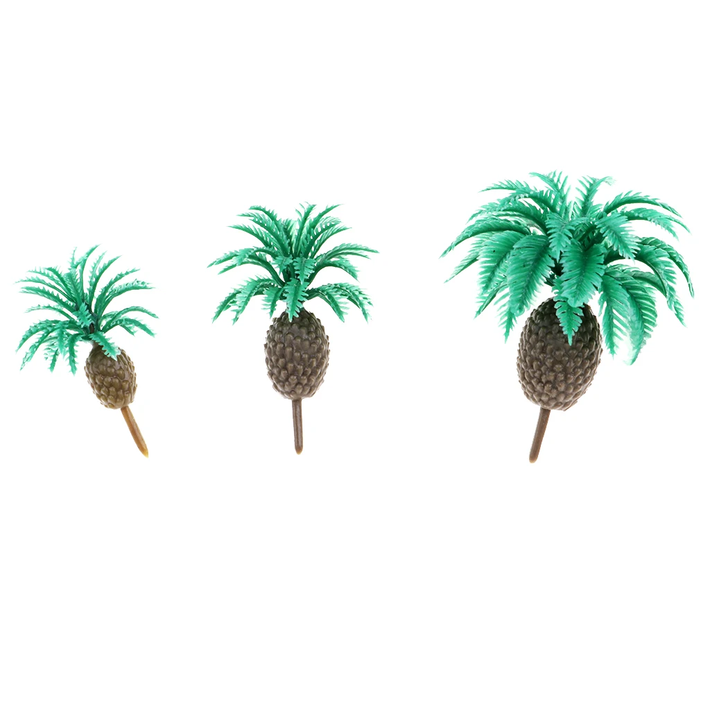 Миниатюрная модель дерева Sago Cyca 10 шт. N Z поезд ландшафт для железной дороги