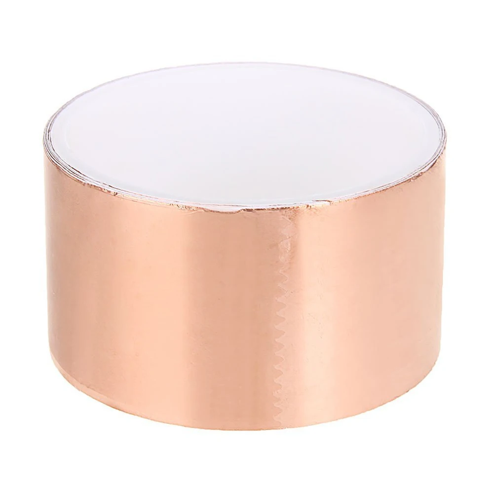 

2 PCS of (Copper Foil Tape Shielding Guitar Single conductive copper foil tape 5CM x 2M)