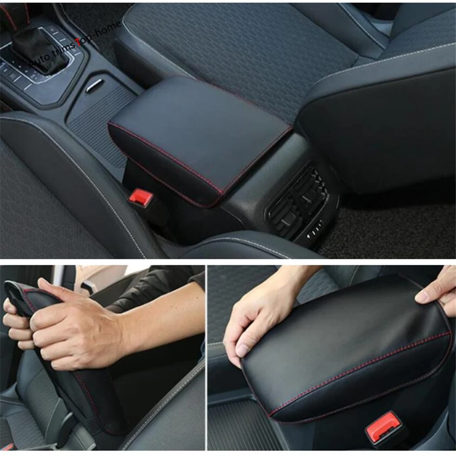Аксессуары Yimaautotrims для VW Volkswagen Tiguan MK2 2016 2020 подлокотник кобура коврик защитный