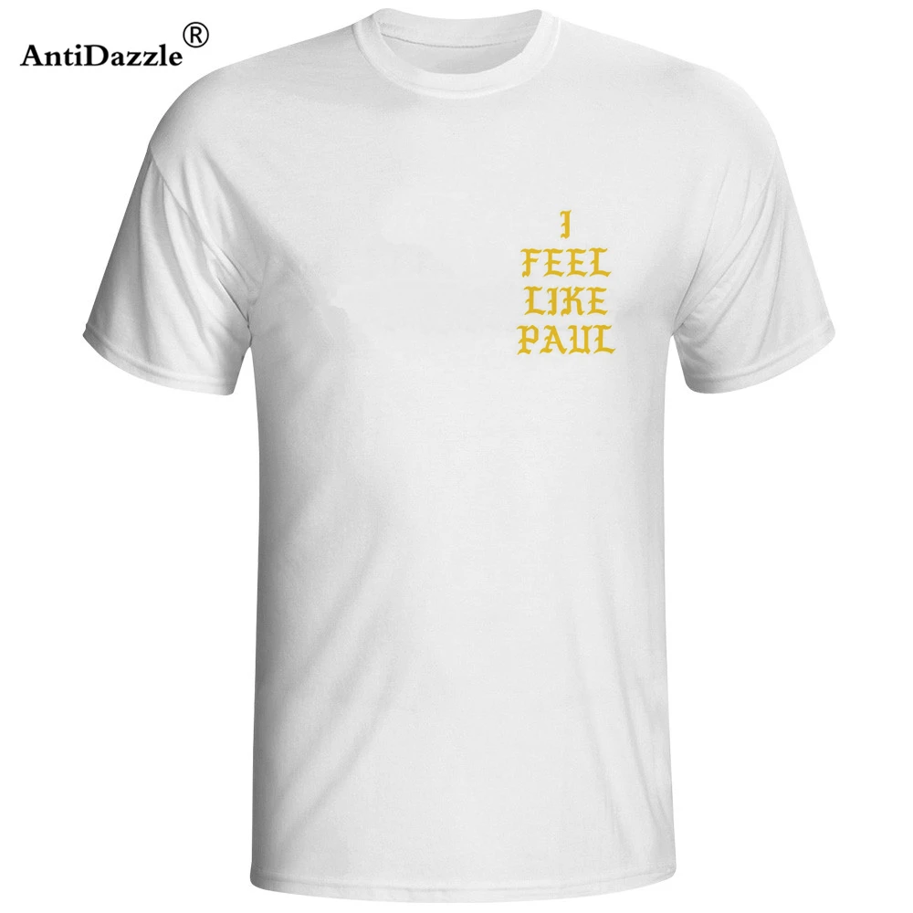 Antidazzle I FEEL LIKE PAUL модная мужская футболка с коротким рукавом повседневные крутые