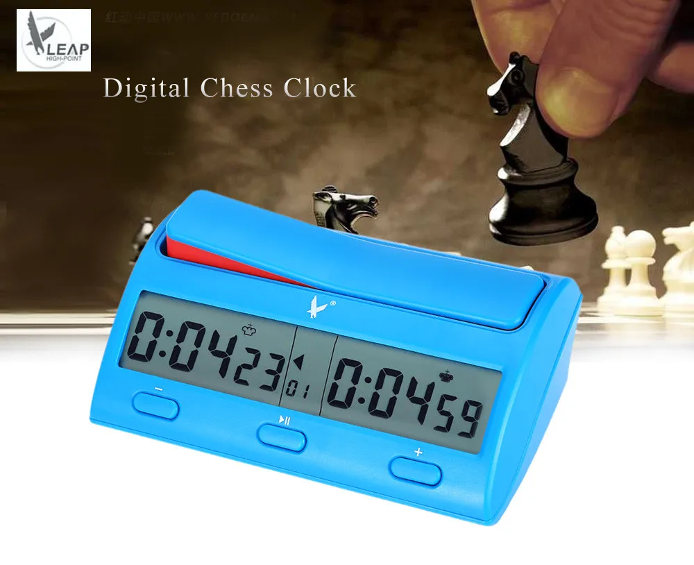 

LEAP PQ9912 Multifuctional Professional Digital Chess Clock Count Down Timer Novelty Practical Game Competition Count Up Player