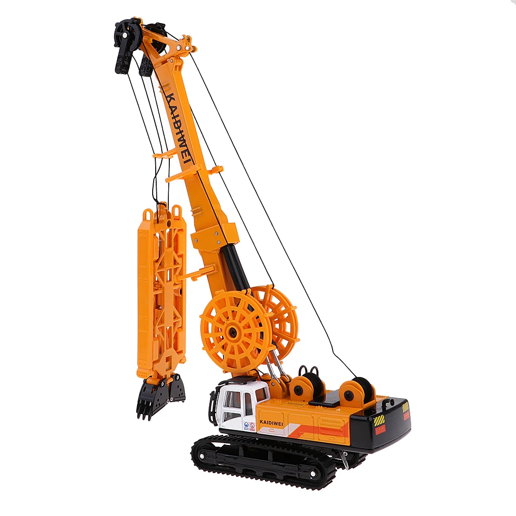 164 Simulate Alloy 360 Degree Rotary Head Drilling Rig Model Toy