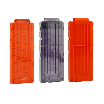 

12 Bullet Clip Soft Bullet Magazine Kid's Toy Gun Ammo Cartridge Dart Gun Clips Reload Clip Magazines Round Darts Replacement