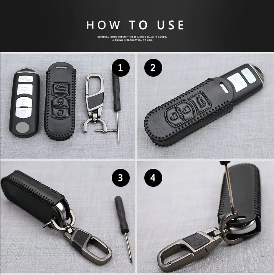 Car Logo Key Case For Mazda (18)