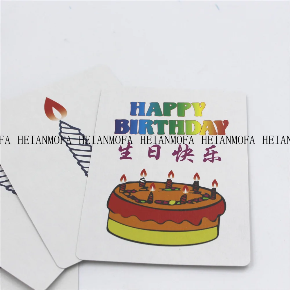 Cartes De Joyeux Anniversaire Astuces Magiques Jouets Accessoires Vente En Gros Et Au Detail Aliexpress
