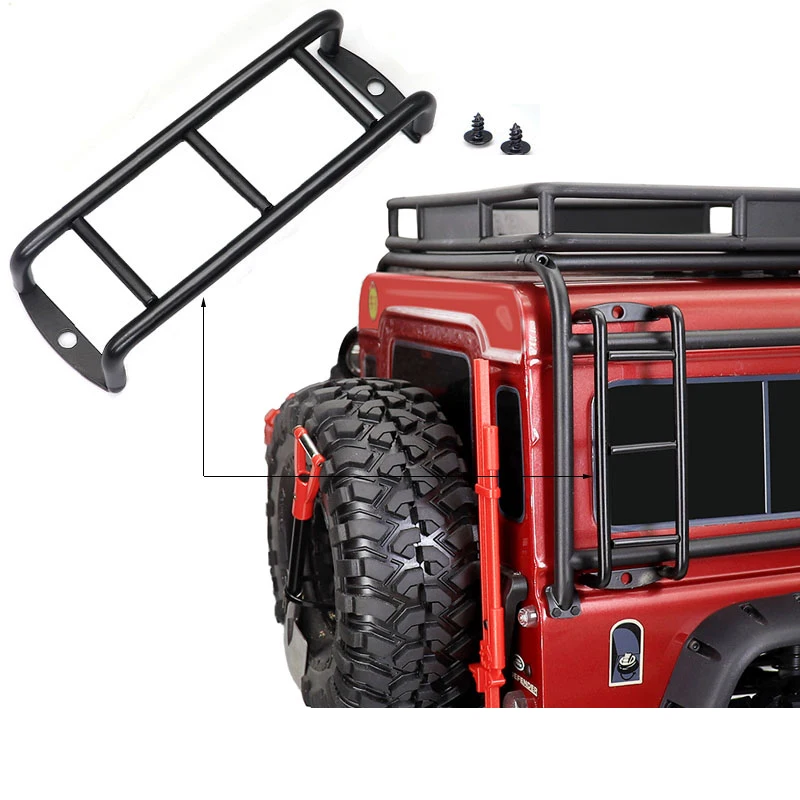 Metal Roof Climbing Ladder Armrest For 1/10 Rc Crawler Car