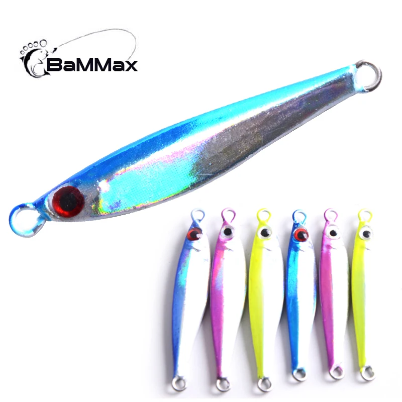 Bammax pesca señuelo 4,9G 7,2G Metal Jigging cucharas señuelos cebo duro Bass Shore hierro fundido pesca Artificial pesca Bammax pesca señuelo 4,9G 7,2G Metal Jigging cucharas señuelos cebo duro Bass Shore hierro fundido pesca Artificial pesca