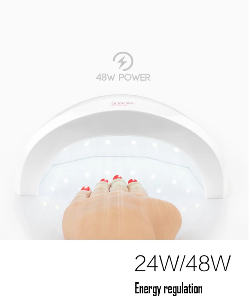 SUNUV 48W SUNONE Professional LED UV Nail Lamp Nail Light Nail Dryer Manicure Gel Varnish Drying For Nail Gel Polish Curing-7