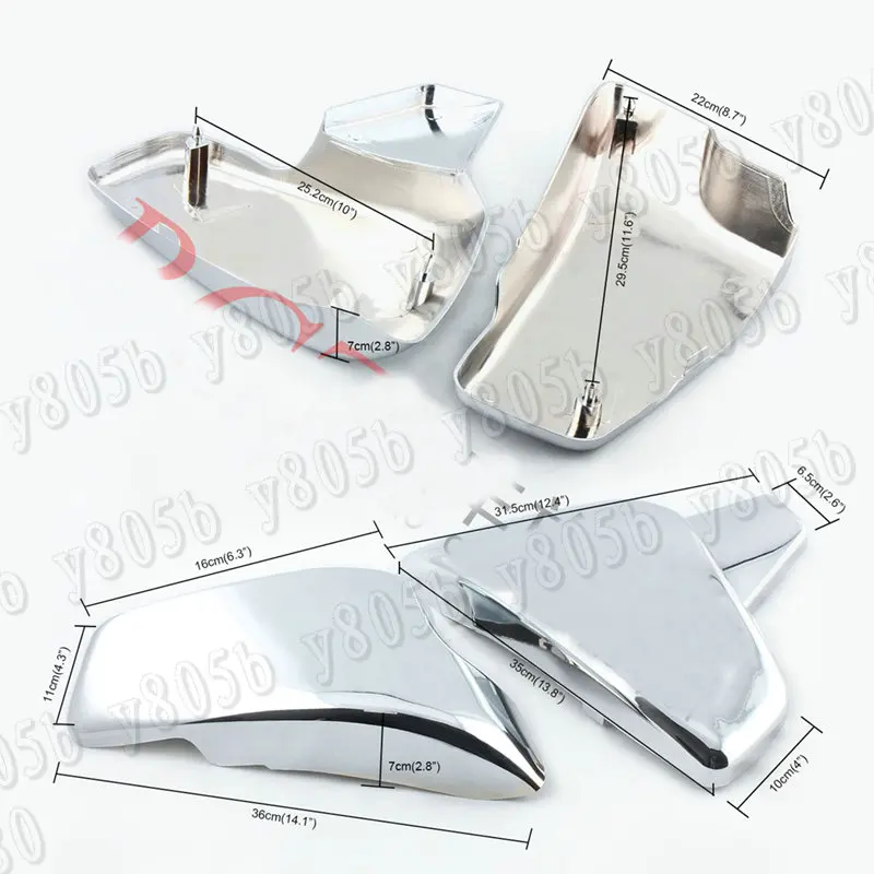 

Motorcycle Battery Side Cover For Honda Shadow Steed VLX 400 VT600 VLX600
