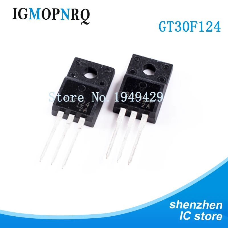 

10PCS GT30F124 30F124 TO-220F New original free shipping fast delivery