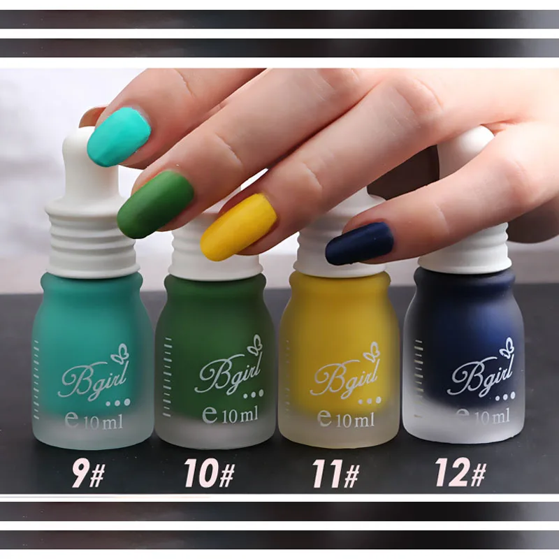 Download Frosted Matte Nail Polish Non Toxic Milk Bottle Vernis ... Yellowimages Mockups