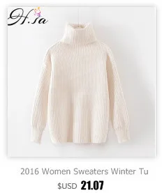 H.SA Winter Warm Sweaters and Twisted Pullovers Women Casual Short Feminino Knitted Sweater Jumpers Cheap Sweaters China sueter