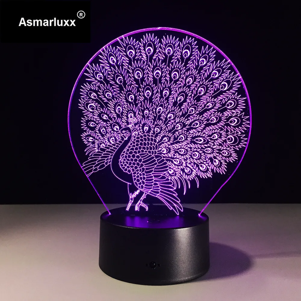 Asmarluxx 3d led lamp11206