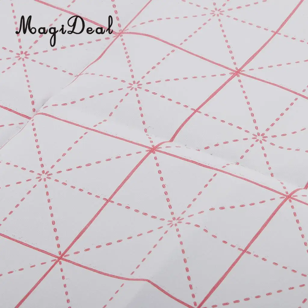 MagiDeal Gridded Magic Cloth Water Writing Cloth Chinese Calligraphy Graffiti Kanji for Painting Children Kids Adult Drawing Toy