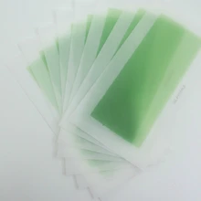 Унисекс удаление волос 10 шт Нетканые депиляции двухсторонние полоски бумаги с холодным воском Эпилятор Набор лицо ноги тела волосы лица