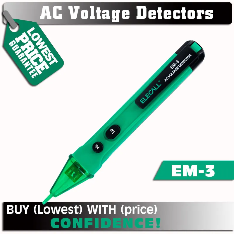 ELECALL Multi function AC Voltage Detectors Tester Sensor Non Contact