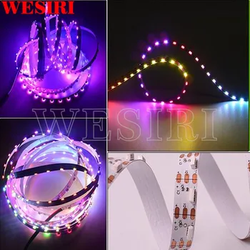 

1m/5m SK6812 4020 LED Side Emitting LED Strip DC5V 60 72 120 144leds/m WS2812B IC Addressable Thin Light Tape Non-waterproof