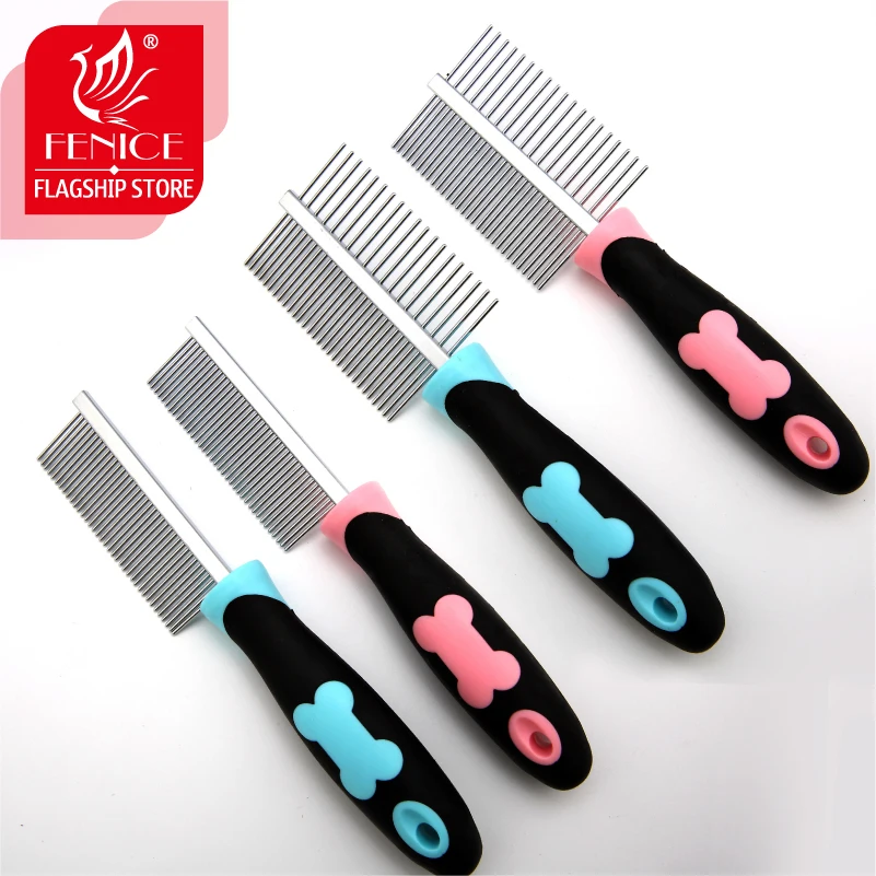 Buy Pet massaging grooming comb single row or double