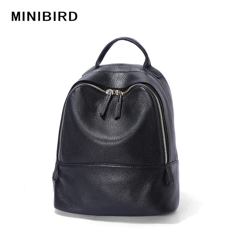 Lady Dos Haute Style Femmes Qualité Sac Éclair Black Sacs Simple En De Fermeture Véritable Preppy Cuir Bidirectionnel Mode Cowskin À Joker B5qWqY