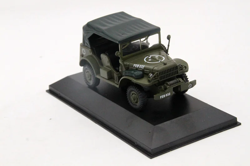 IXO 1:43 весы Dodge WC 57-экспедиционные войска бразильский литьё под давлением модельных игрушки автомобилей Великой Отечественной войны Тактический Модель джипы коллекция