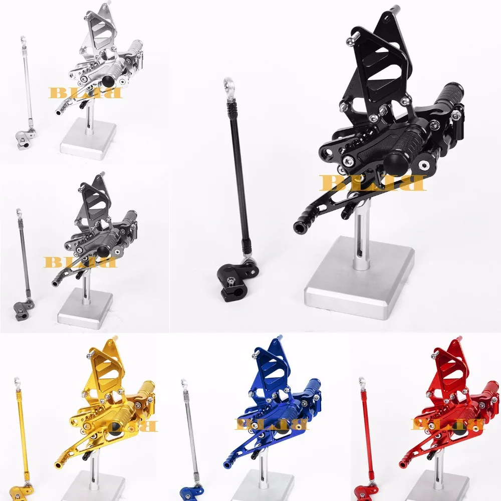 

8 Colors For Honda CBR900RR CBR954RR 2002-2003 CBR929RR 2000-2001 CNC Adjustable Rearsets Rear Set Motorcycle Footrest Hot Moto