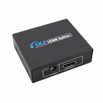 

1 Input to 2 Output Full HD HDMI Splitter 1x2 Port HDMI Swith Adapter Audio Video Converter for PS3 For XBox 360 For HDTV