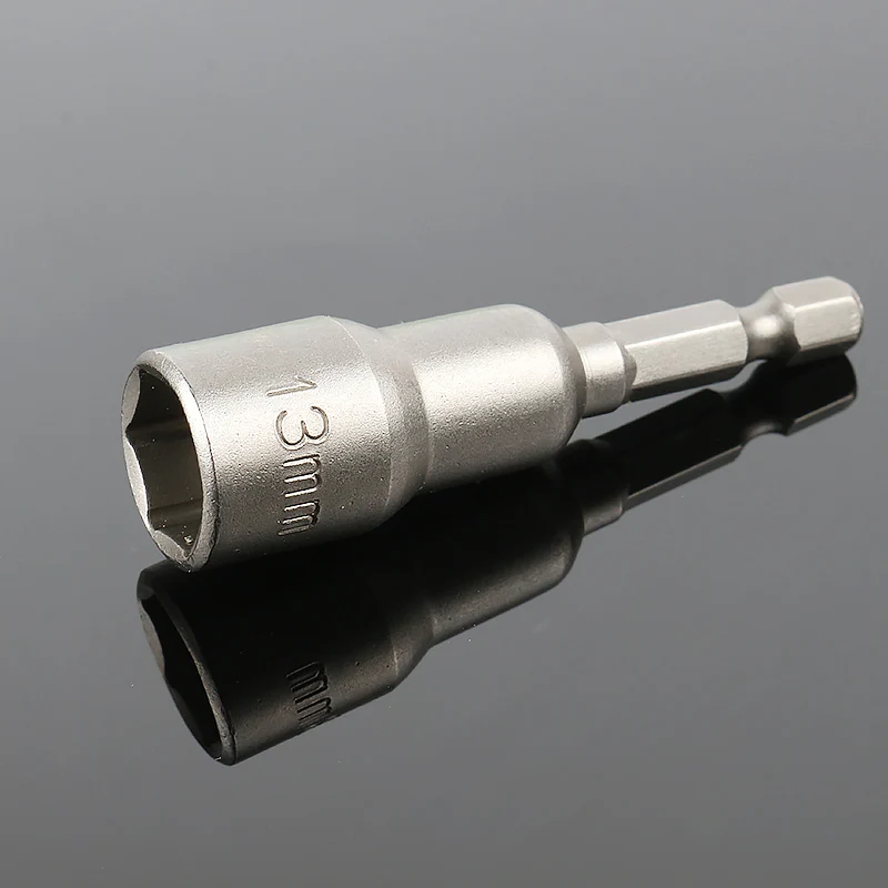 8PCS Professional Magnetic Nut Drive Assembly Metric Socket 1/4 Hexagon Handle Bit 8 ~ 13mm Drill Bit Adapter Hexagon Power Tool 8PCS Professional Magnetic Nut Drive Assembly Metric Socket 1/4 Hexagon Handle Bit 8 ~ 13mm Drill Bit Adapter Hexagon Power Tool