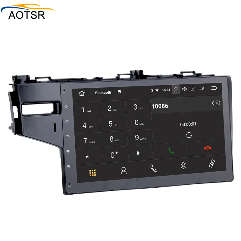 Top 2 din Android 8.0 Car multimedia player Radio head unit For Honda Fit Left Driving 2014- 2017 gps navigation Stereo no dvd 4+32G 7