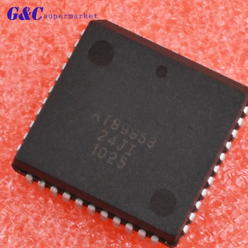 

1/5PCS AT89S53-24JI S53-2 PLCC-44 Encapsulation:8-Bit
